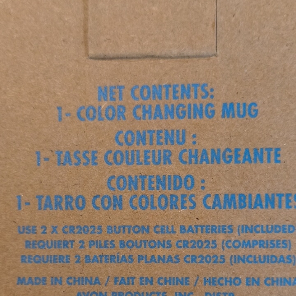 Avon Color Changing Mug - Picture 4 of 5